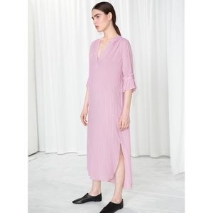 & other stores frill sleeve shirt dress